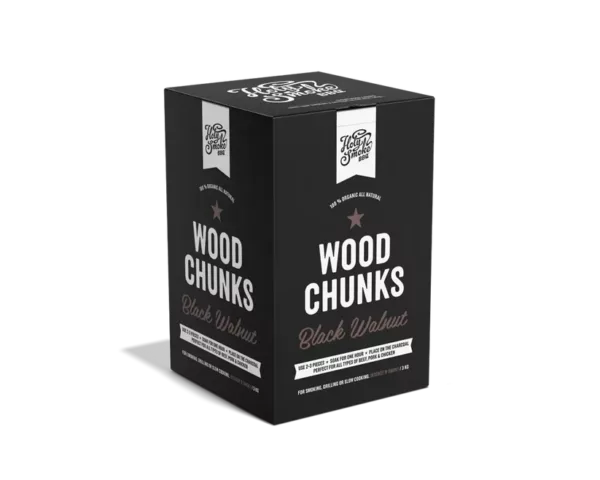 HOLY SMOKE BBQ  SMOKE WOOD CHUNKS BLACK WALNUT 3 KG