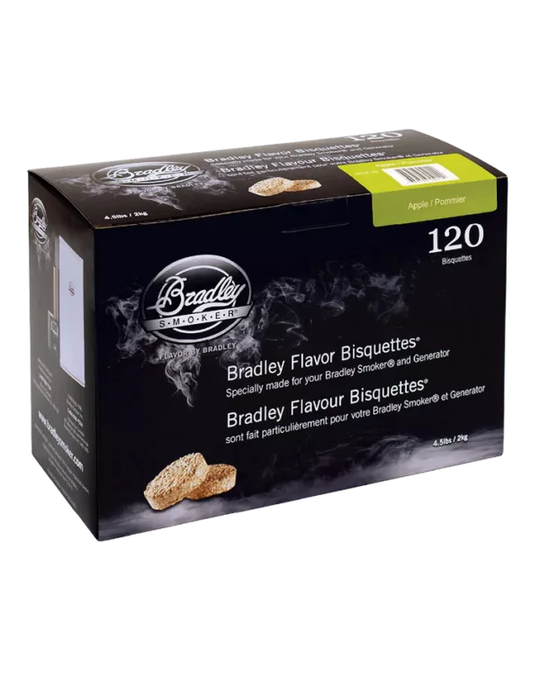 Bradley Smoker ÄPPLE Briketter 120-pack