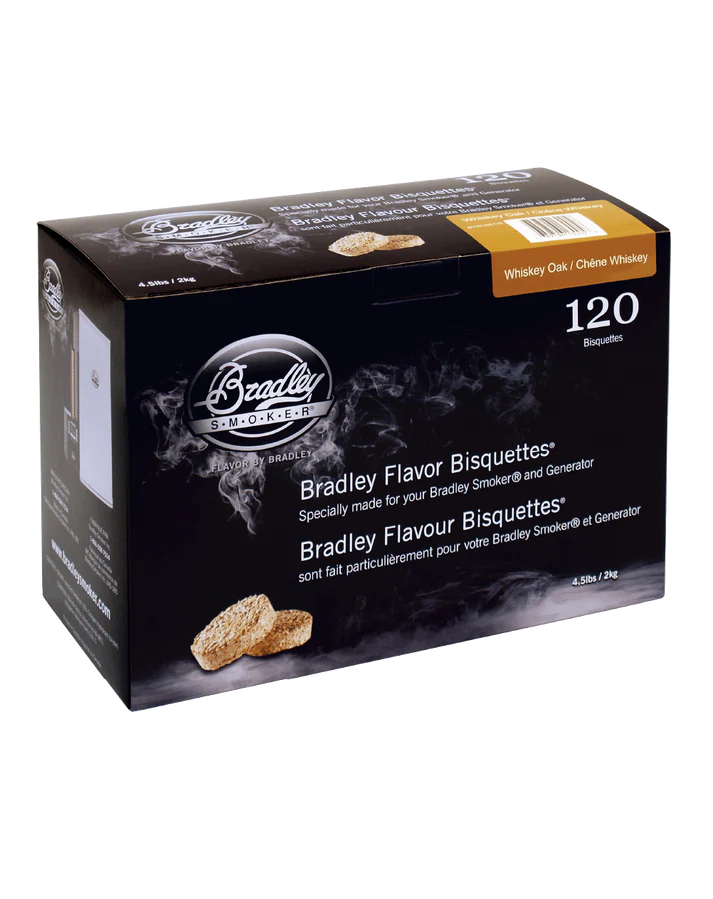 Bradley Smoker WHISKEY Briketter 120-pack