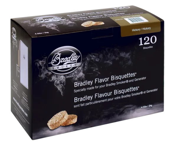 Bradley Smoker HICKORY Briketter 120-pack