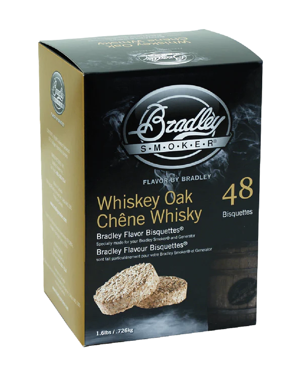 Bradley Smoker WHISKEY Briketter 48-pack